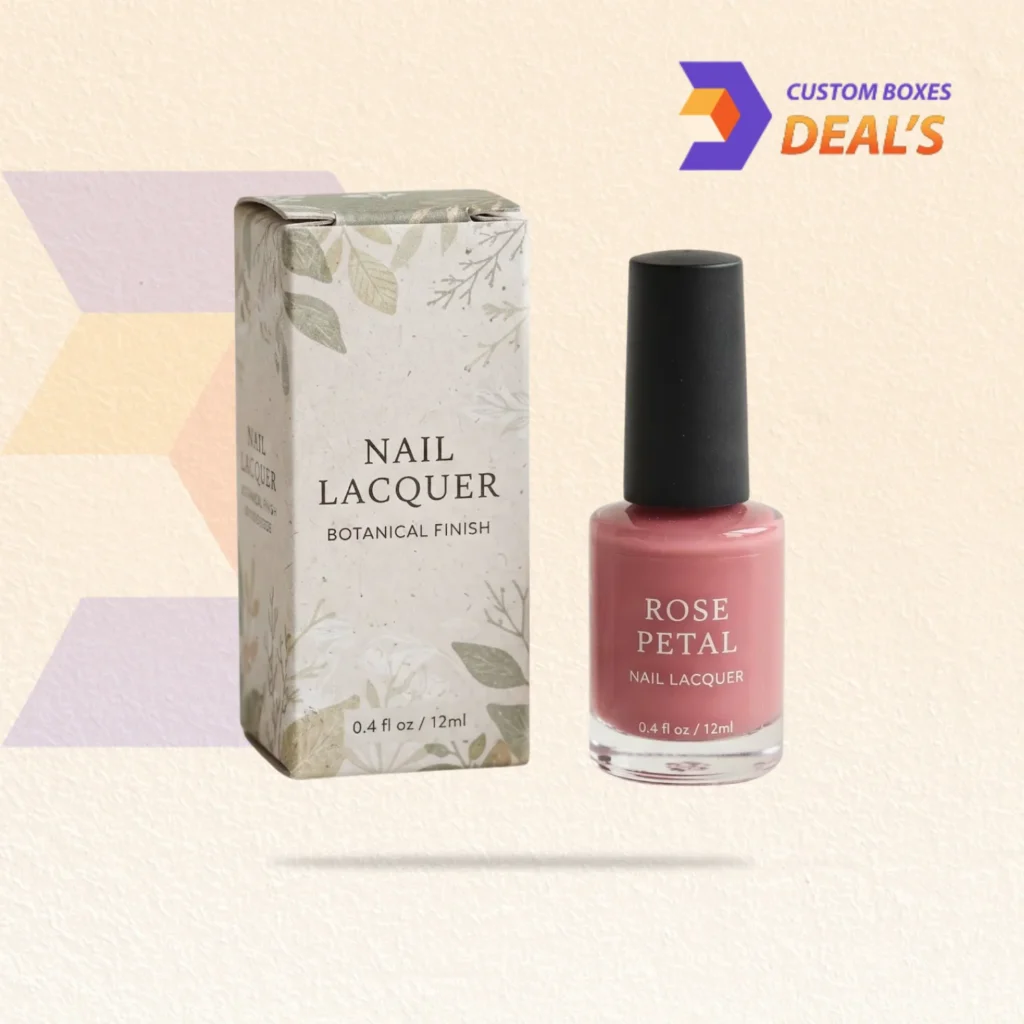 Nail packaging boxes designed for nail care, manicure, and cosmetic beauty products