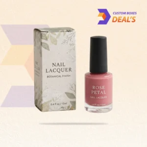 Nail packaging boxes designed for nail care, manicure, and cosmetic beauty products