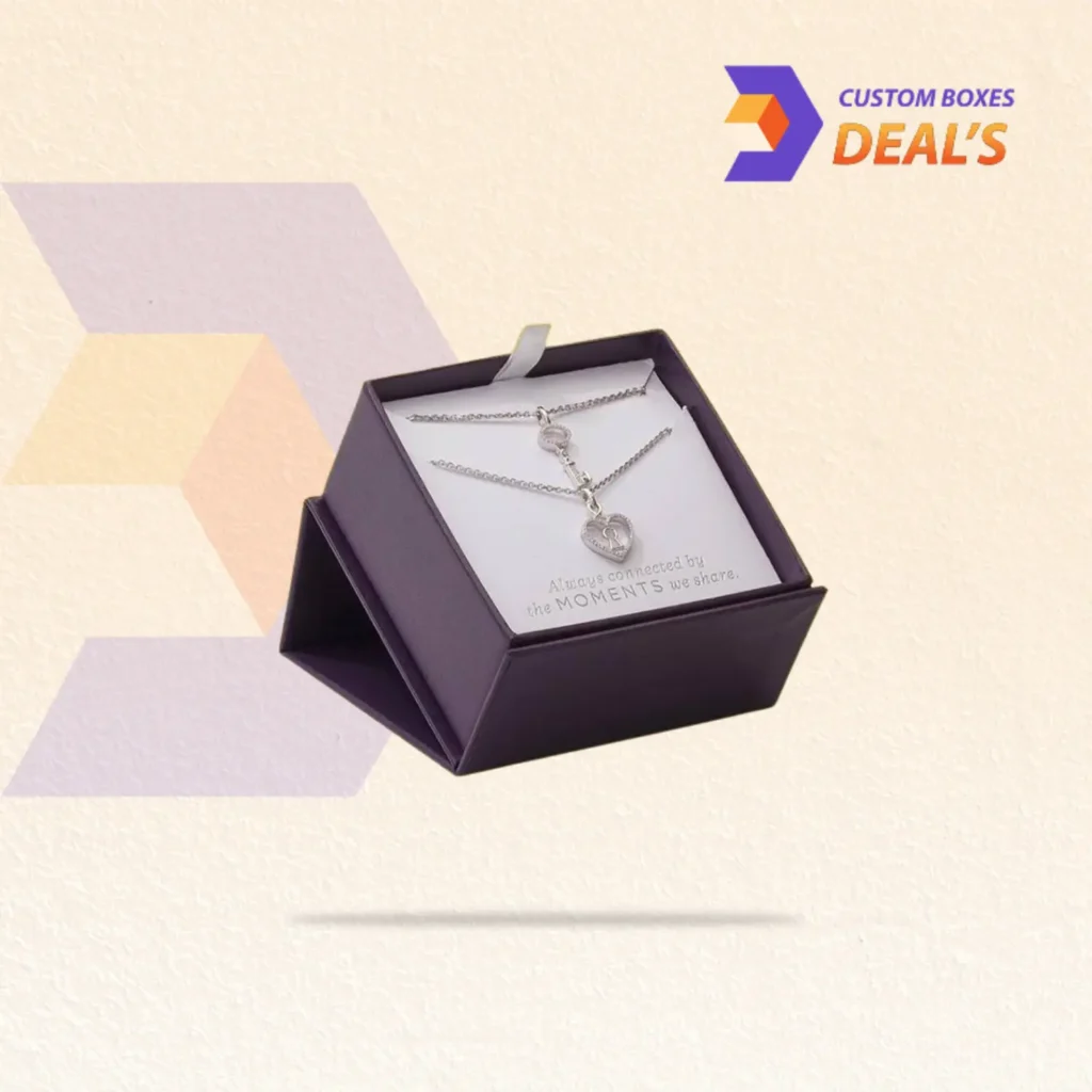 Durable Custom Necklace Packaging for secure jewelry storage