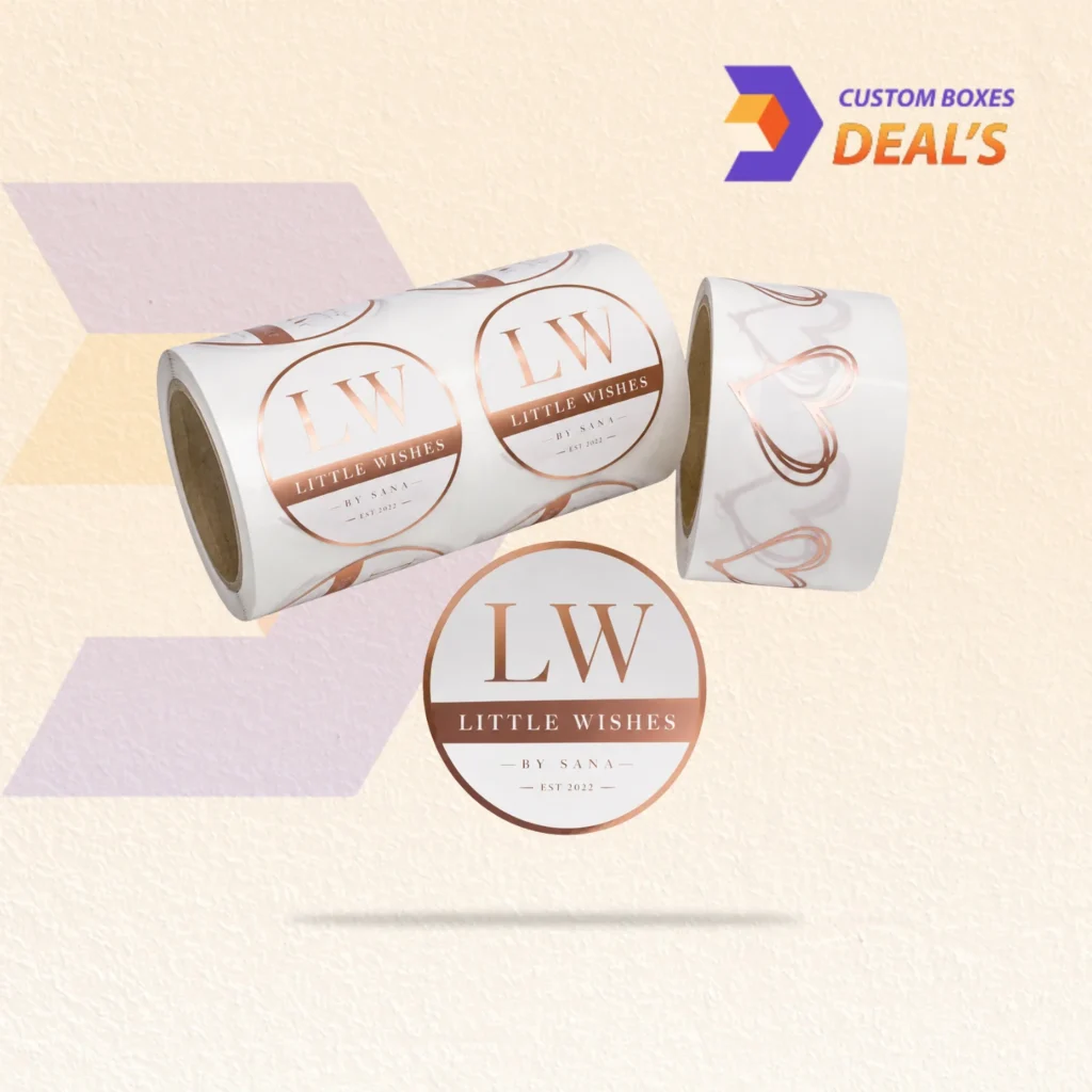 Custom PE labels for product packaging
