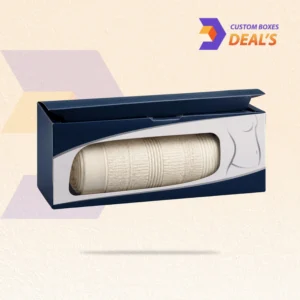 Post surgical seamless boxes for secure and professional garment packaging