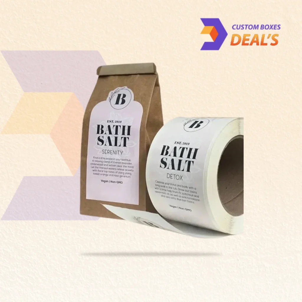 Custom PP labels for product packaging