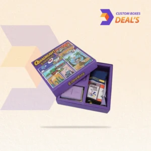 Custom printed game boxes for product protection, organized storage, and attractive retail presentation