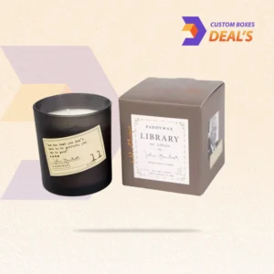 Printed candle jar packaging boxes designed to protect glass containers during handling