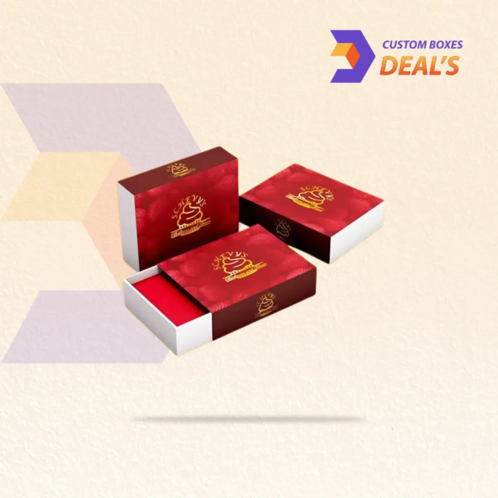 Custom sleeve tray jewelry boxes for secure and elegant product presentation