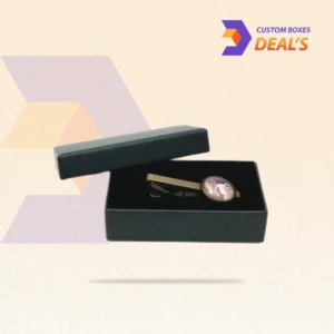 Stylish tie pin packaging boxes designed to protect and present tie pins with a professional look.