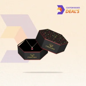 Custom two piece jewelry boxes for secure and elegant product presentation