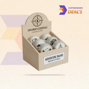 Custom retail display boxes for attractive in-store product presentation