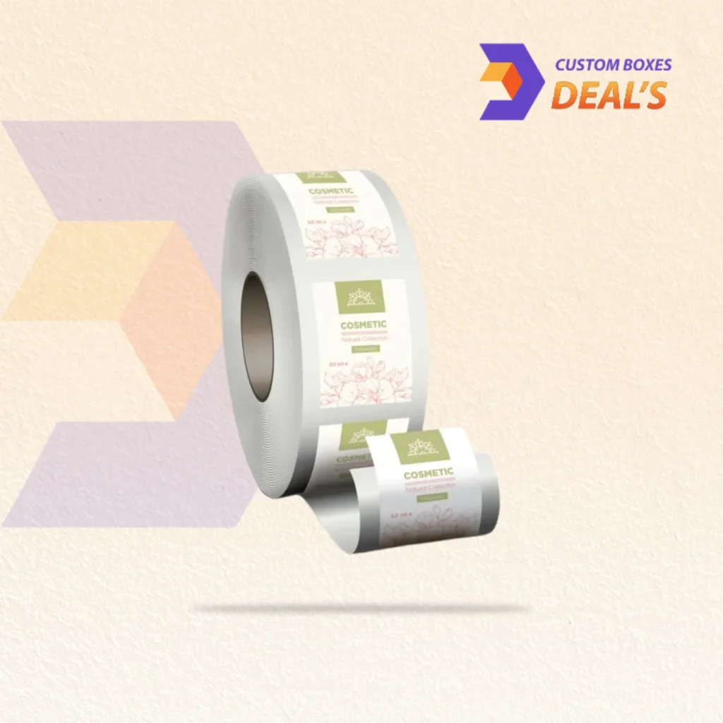 Custom BOPP labels for product packaging