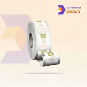 Custom BOPP labels for product packaging