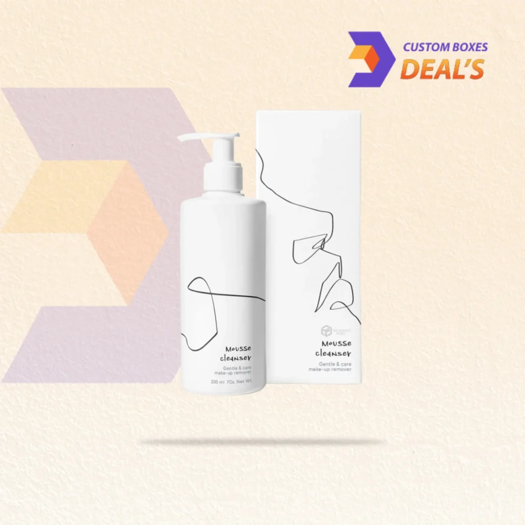 Custom shampoo packaging designed for hair care, salon, and cosmetic products