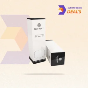 Skin care oil boxes designed for facial oils, beauty, and skincare product packaging