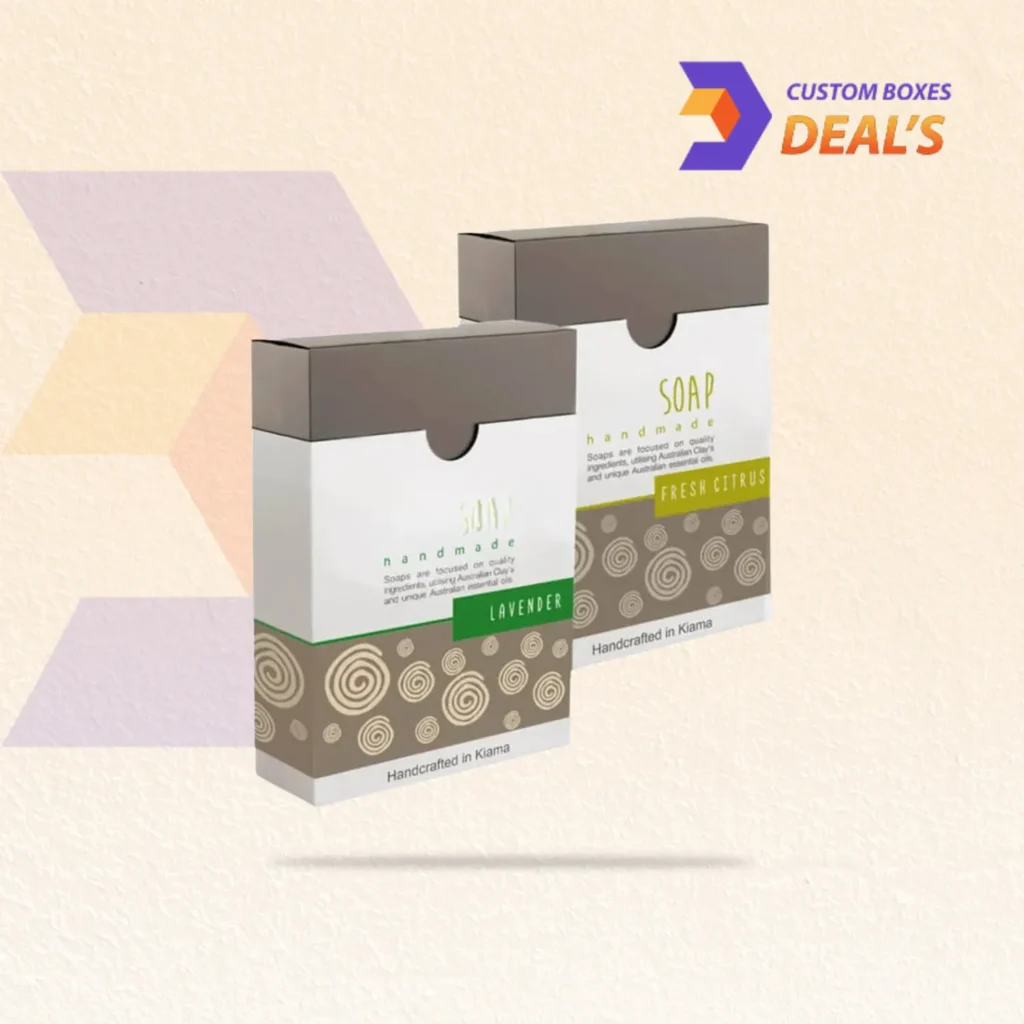 Custom soap wrappers with personalized designs for handmade soap packaging