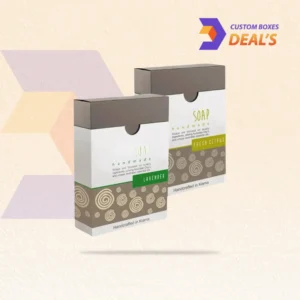 Custom soap wrappers with personalized designs for handmade soap packaging