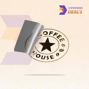 Custom transfer stickers with precision-cut logo lettering applied to a smooth surface