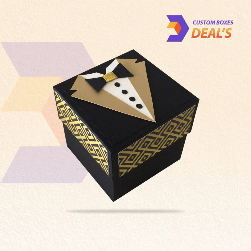 Tuxedo packaging boxes for elegant and secure formalwear presentation