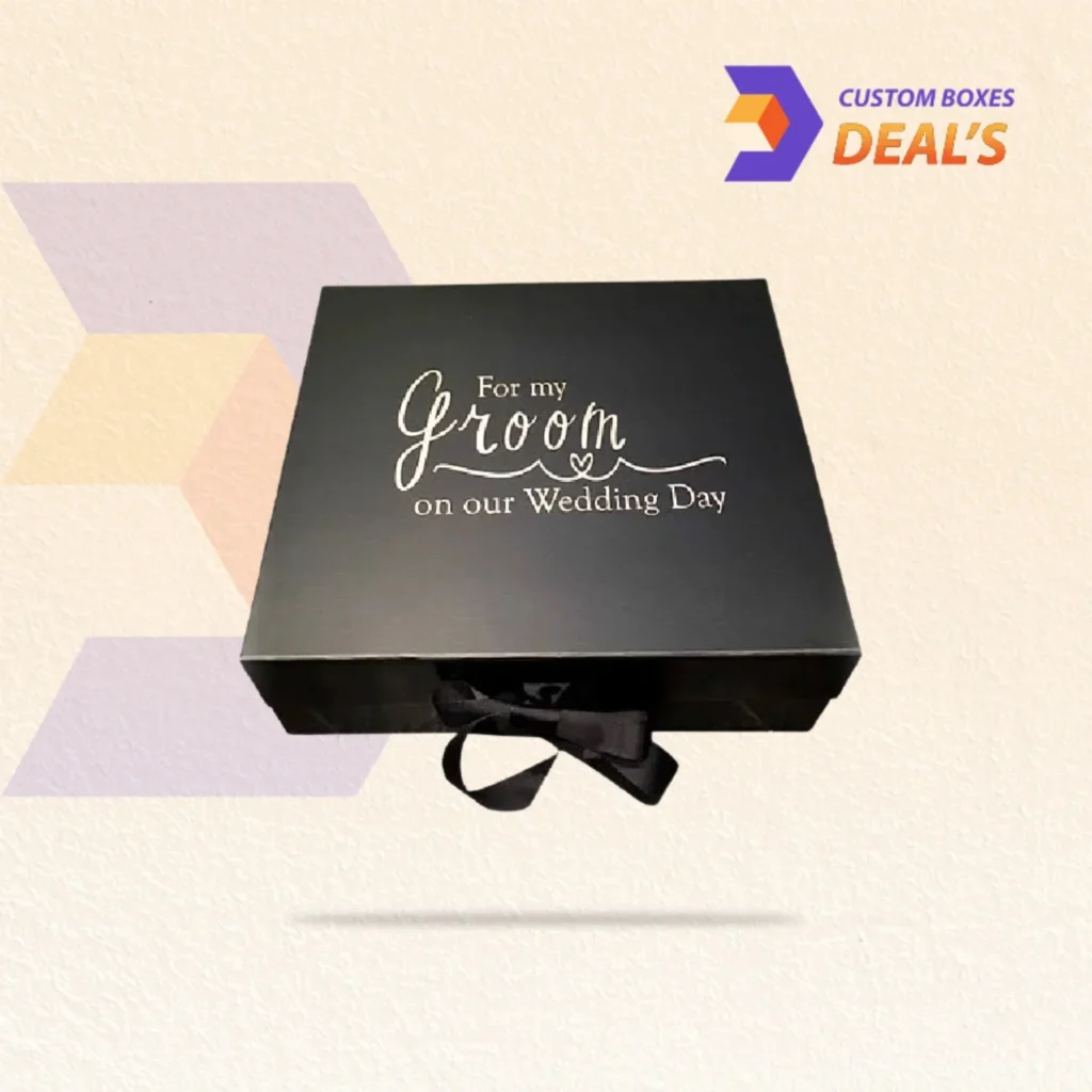 Personalized wedding gift boxes designed for favors and keepsakes