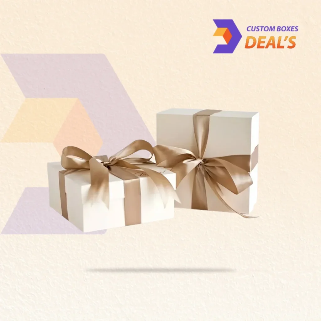 Cute gift boxes with colorful designs for birthdays and special occasions