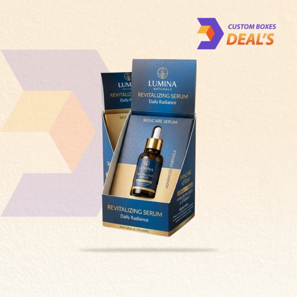 Wholesale display boxes with inserts and branding.
