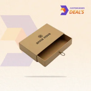 Custom drawer style garment boxes designed to provide elegant packaging and easy access for clothing products.