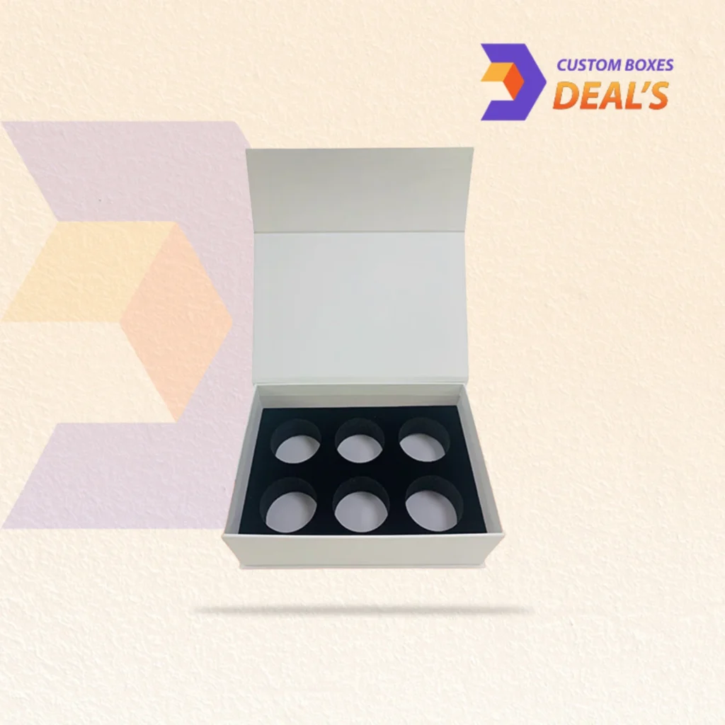 Protective EVA foam insert with custom-cut compartments for delicate products