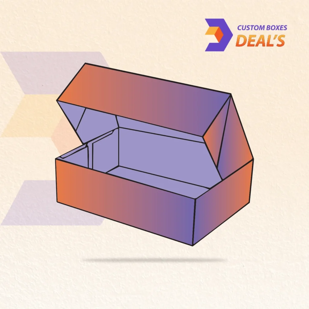 Custom Four Corner Cake Box for Cakes and Bakery Products