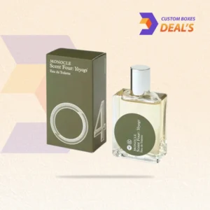 Custom fragrance packaging with branded design for perfume and beauty brands