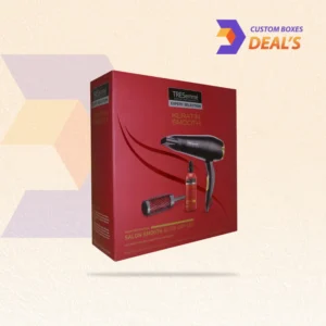 Durable custom boxes for hair dryers designed for protection, storage, and retail display