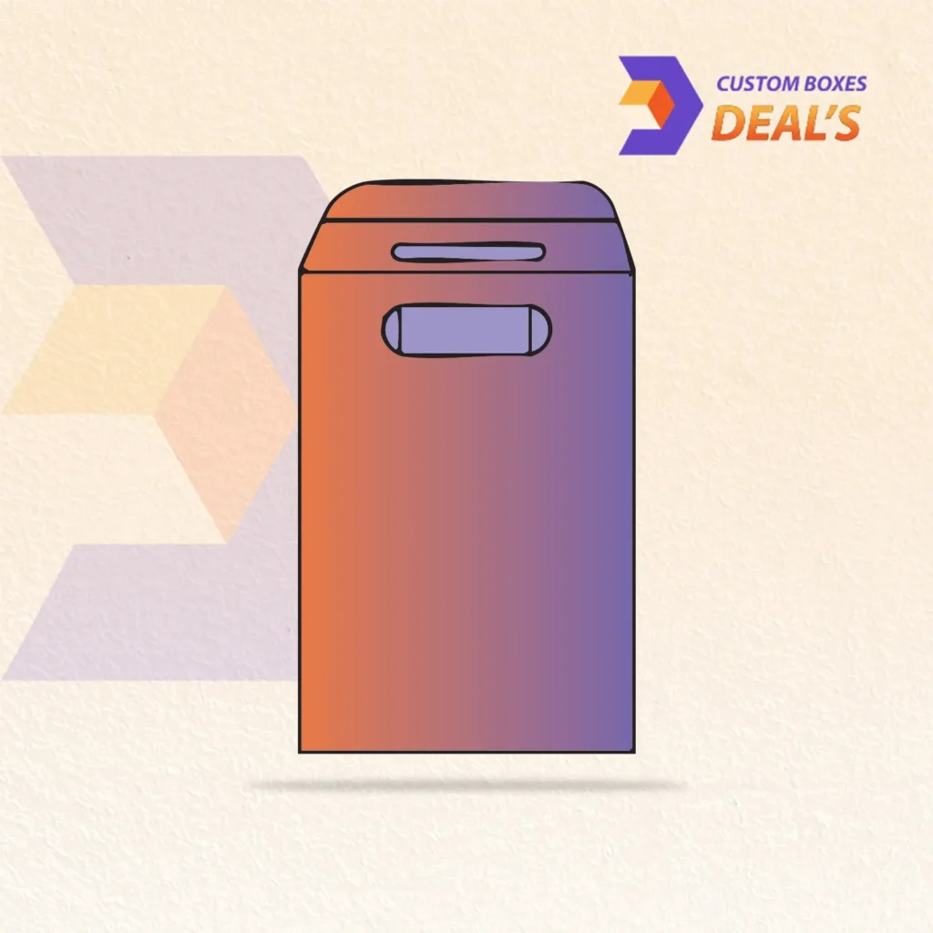 Printed Handle Bag Shape Boxes for Attractive Brand Presentation