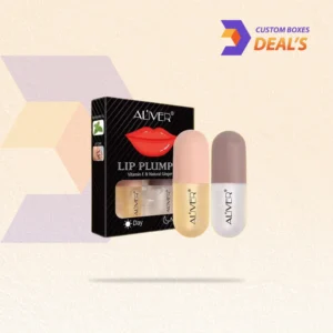 Durable lip plumper packaging boxes for product protection and attractive presentation