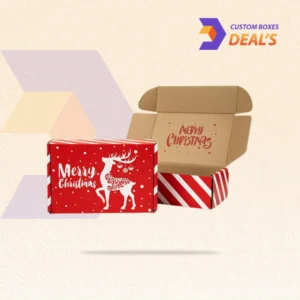 Branded Christmas shoeboxes for sneakers, boots and gift presentation