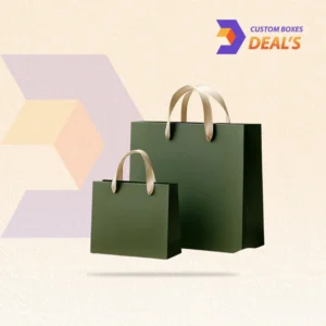 Custom printed handbag gift packaging for fashion boutiques, designer brands and special occasions.