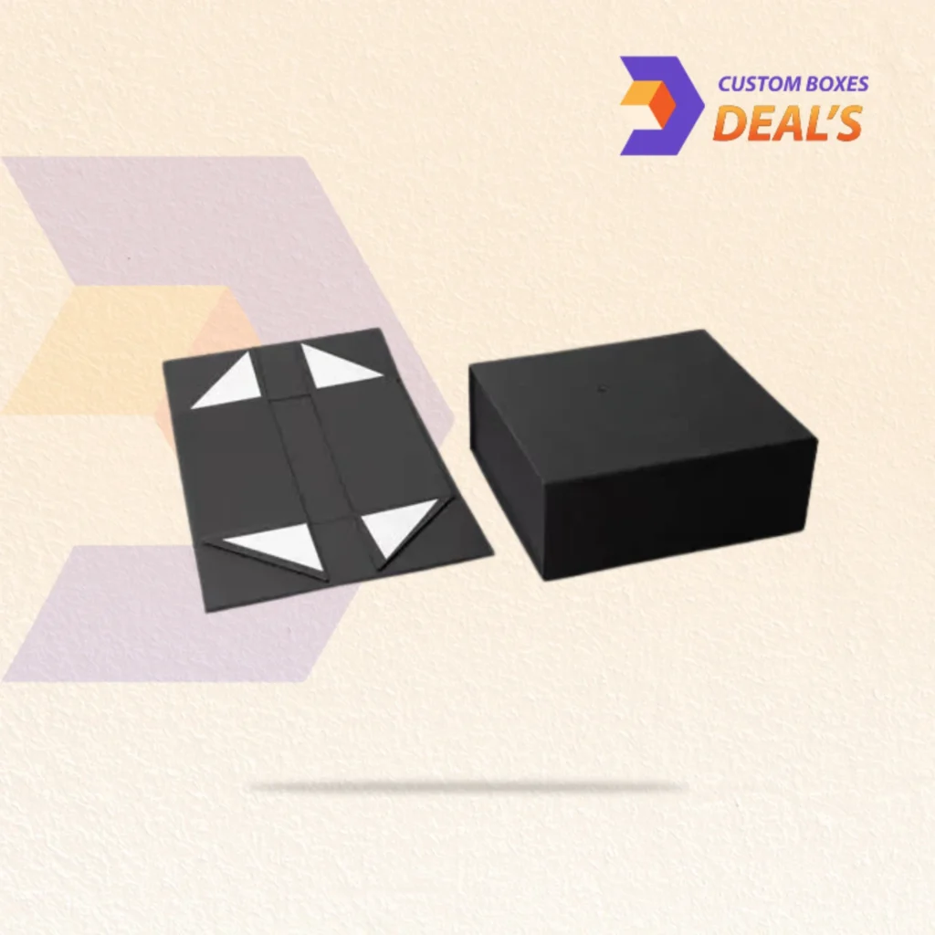 Custom magnetic closure clothing boxes designed to provide secure packaging and a premium unboxing experience for apparel products.