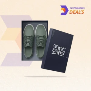 Printed sneaker packaging boxes designed for retail presentation