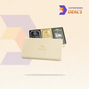 Luxury soap packaging boxes with elegant designs and premium materials for high-end soap brands.