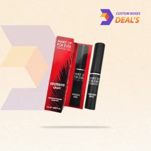 Printed mascara mailer boxes with professional branding for cosmetic and makeup products