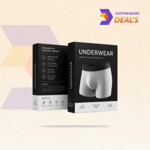 Personalized packaging box for men’s underwear and apparel products