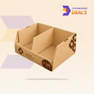 Wholesale PDQ trays and boxes with custom branding.