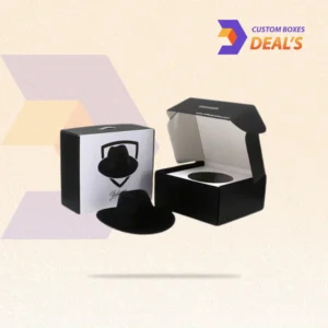 Custom printed mailer boxes for safely packaging and shipping hats to customers across the USA.