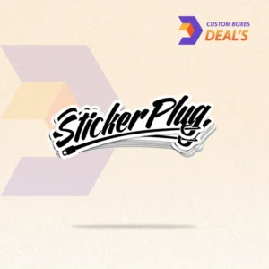 Printed paper stickers designed for boxes, bags, envelopes, and retail products