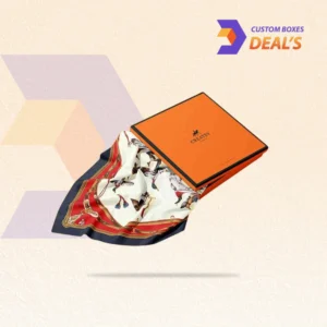 Premium custom scarf boxes for elegant gift packaging and attractive product presentation