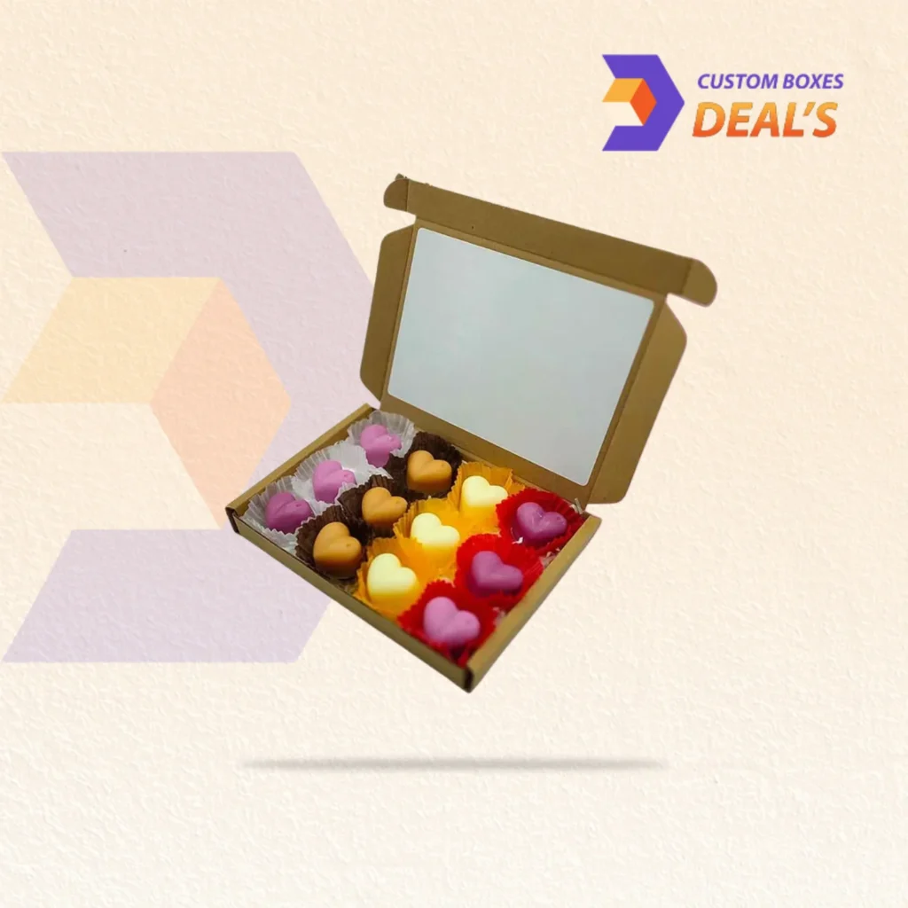 Custom printed wax boxes with professional logo branding for beauty and cosmetic products
