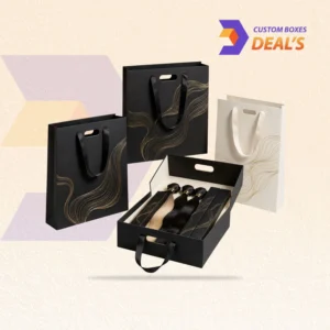 Branded portable hair totes for elegant product presentation, storage, and customer convenience