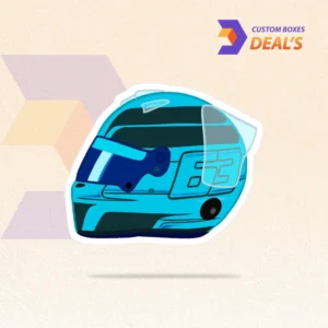 Custom logo helmet stickers for teams, businesses, riders, and outdoor sports branding
