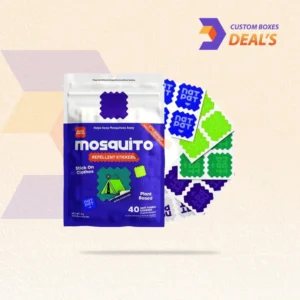 Wholesale custom mosquito sticker patches with branded artwork and printing