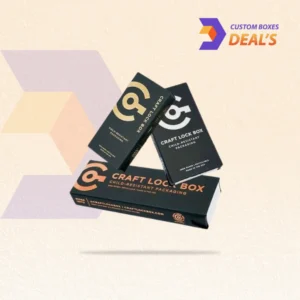 Custom recyclable child resistant boxes with durable construction and eco friendly packaging for branded products