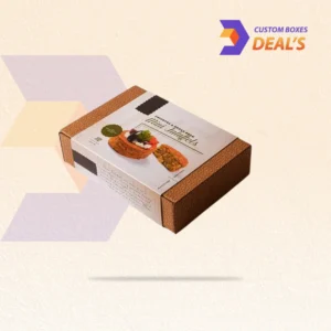 Branded food container sleeves for cafés, food trucks, and catering businesses