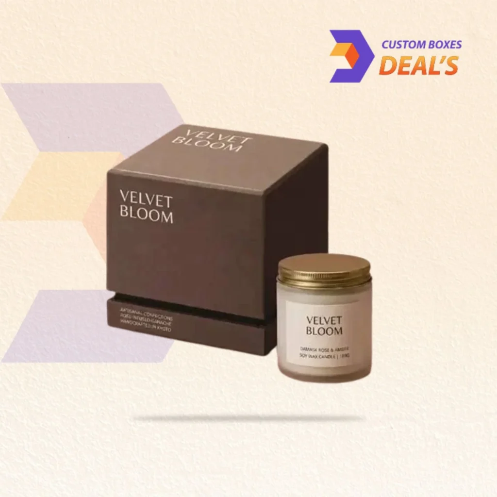 Premium rigid candle gift box designed for scented jars and upscale gift collections