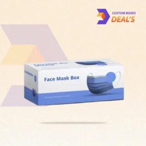 Printed skin beauty mask boxes with professional branding for skincare and cosmetic brands