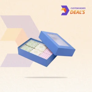 Soap box with lid featuring secure packaging and elegant design for premium soap product presentation.
